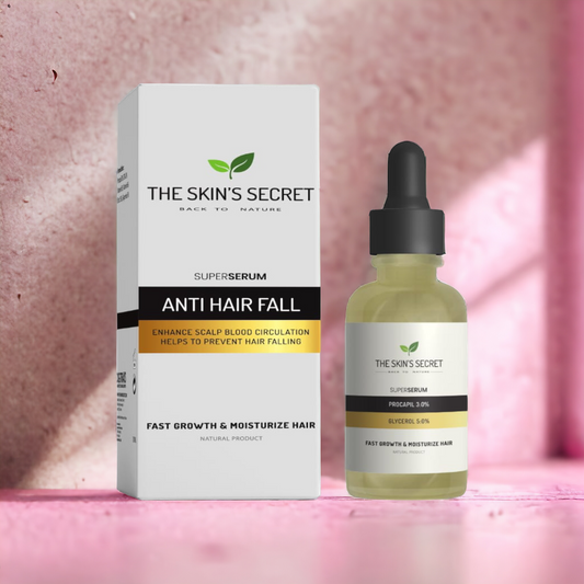 The Skin's Secret Anti Hair Fall, Fast Growth & Moisturise Super Serum + Free GLAMCARE WHITENING CREAM